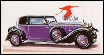 32 1931 Hispano Suiza Type 68 V12, 9 1-2 Litres. (Spain)